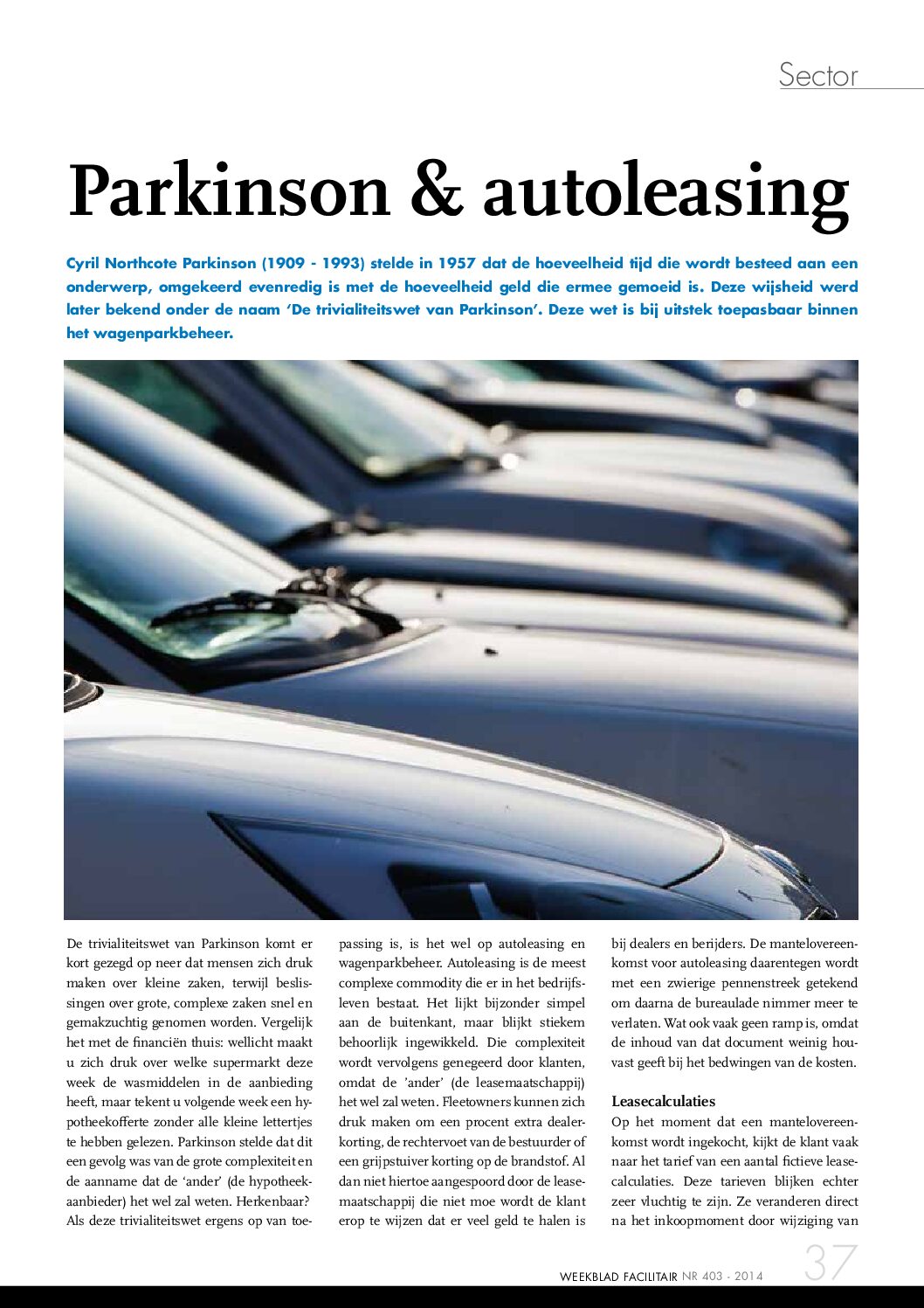 Parkinson & Autoleasing